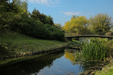 Wczesna jesień w parku © Andrzej