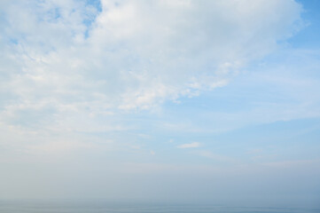 Obraz premium blue sky background, natural landscape