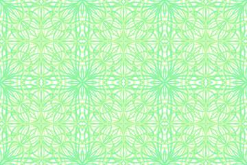 Swirl Seamless pattern. Vintage oriental illustration. Geometric design elements.