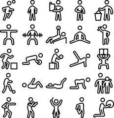 Pictograms Vector Icons