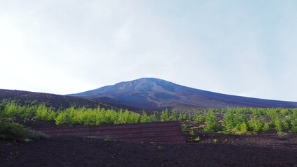 富士山五合目お中道からの富士山
