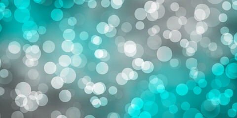 Light Blue, Green vector backdrop with dots.