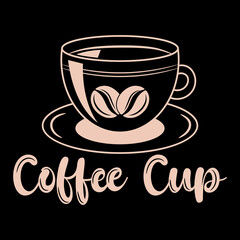 coffee cup vector illustration, hot coffee, cold coffee,