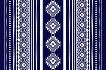 Geometric ethnic oriental seamless pattern traditional Design for background,carpet,wallpaper.clothing,wrapping,Batik fabric,Vector illustration.embroidery style 