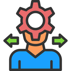 Decision Making Process Icon