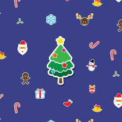 Abstract background Christmas element 008