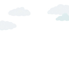 blue sky with clouds