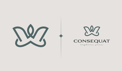 Crown Logo Template. Universal creative premium symbol. Vector sign icon logo template. Vector illustration