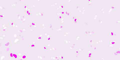 Light purple vector backdrop with chaotic shapes.