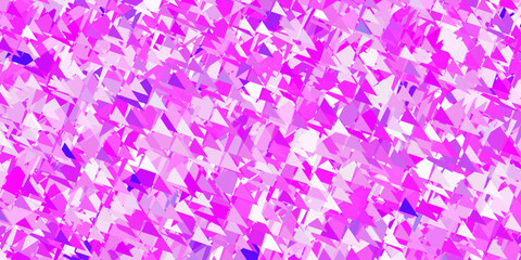 Light purple vector background with polygonal forms.