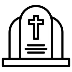 grave Christian icon