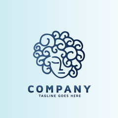 Logo Redesign for clean fun premium curly hair care line