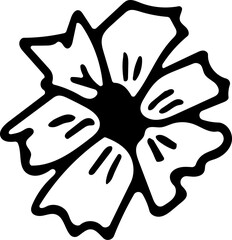 Hand drawn Floral, plants doodles illustration