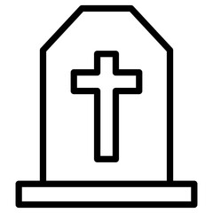 grave Christian icon