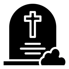 Obraz premium grave Christian icon