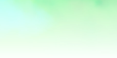 Light Green vector backdrop with cumulus.