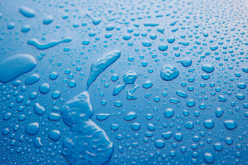 Background with spilled drops of water