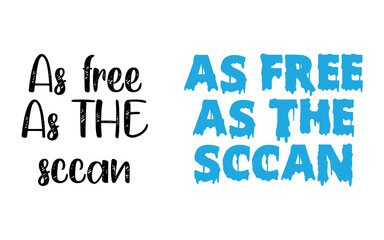 Hand drawn vintage illustrations with lettering