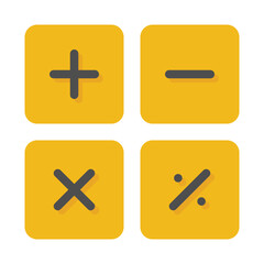calculator flat icon