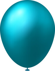 3D realistic party decoration helium balloon
