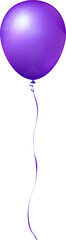 3D realistic party decoration helium balloon