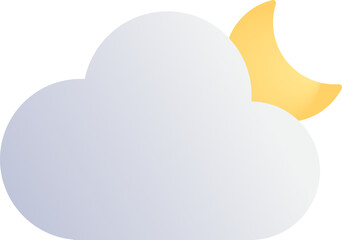 Obraz premium Weather Icon Set - Night