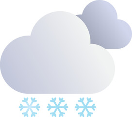 Weather Icon Set - Snowy