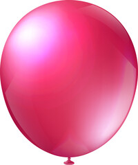 3D realistic party decoration helium balloon