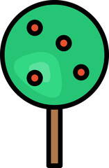 Obraz premium tree illustration