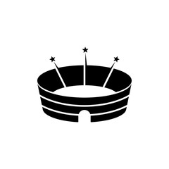 Sport and performance stadium logo design