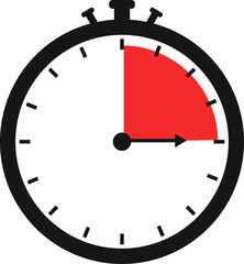 chronometer  vector design illustration isolated on transparent background