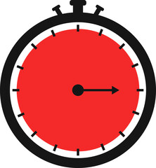 chronometer  vector design illustration isolated on transparent background