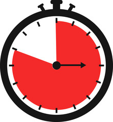 chronometer  vector design illustration isolated on transparent background