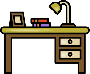 home interior icon illustration