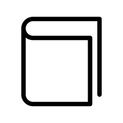 Book icon. Manual and textbook. Vector.