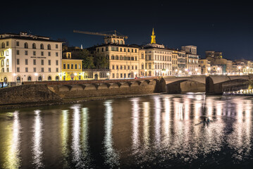 Florence by night in High Quality