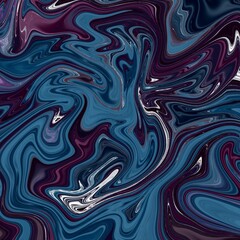 Obraz premium Abstract fantasy fluid marble texture background