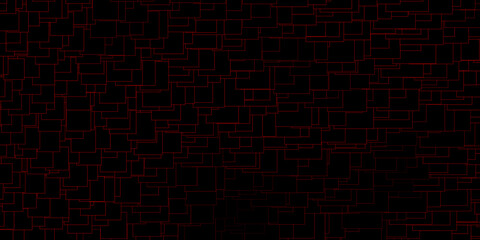 Dark Orange vector layout with lines, rectangles.