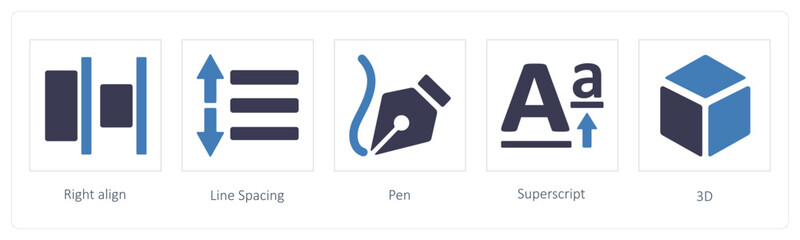 Right align, Line Spacing