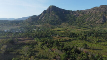 Obraz premium view of the mountains