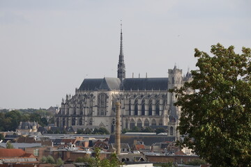 Vue d'ensemble de la ville, ville de Amiens, département de la Somme, France