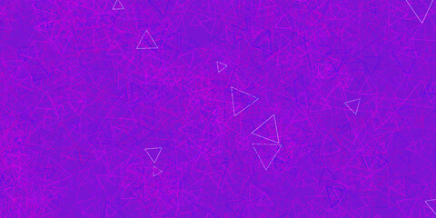 Dark Pink vector template with triangle shapes.