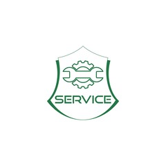 Support service icon isolated on white background