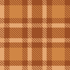Beige Glen Plaid Tartan seamless pattern vector illustration