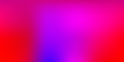 Dark Pink, Red vector abstract blur template.