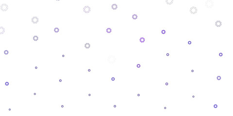 Light purple vector template with circles.
