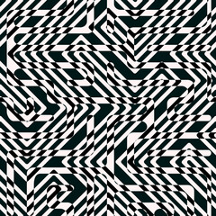 Optical illusion seamless pattern