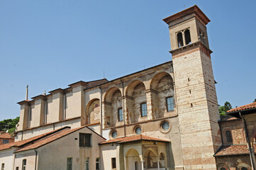 Fototapeta na wymiar Brescia, Monastero di Santa Giulia (Museo di Santa Giulia)