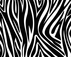 vector seamless zebra skin.