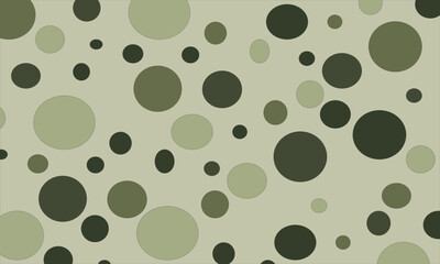 green dots background